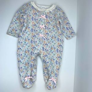 🧸3 for $19🧸 Laura and Ashley Coverall Flower prints size 0-3 months